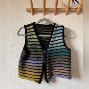 vintage sweater vest size XS